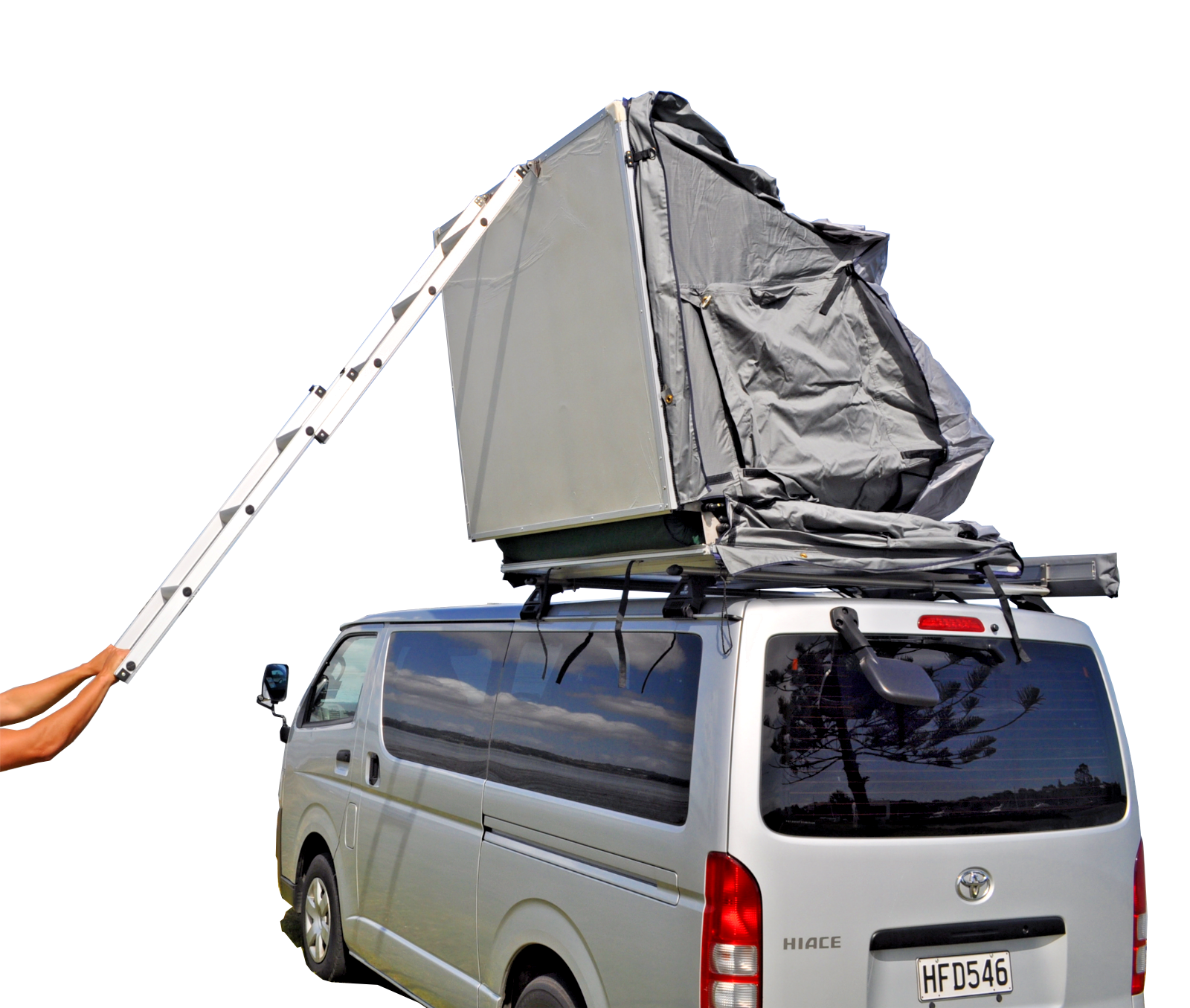 Extended Ventura Deluxe 1.4 Roof Top Tent + Annex (PRE ORDER)